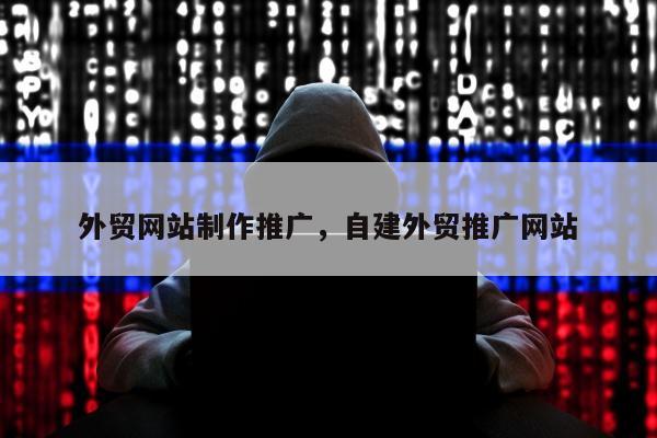 外贸网站制作推广，自建外贸推广网站