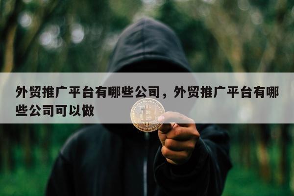 外贸推广平台有哪些公司，外贸推广平台有哪些公司可以做