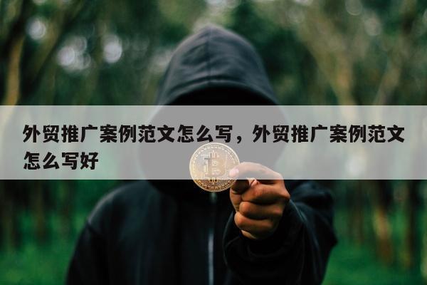 外贸推广案例范文怎么写	，外贸推广案例范文怎么写好