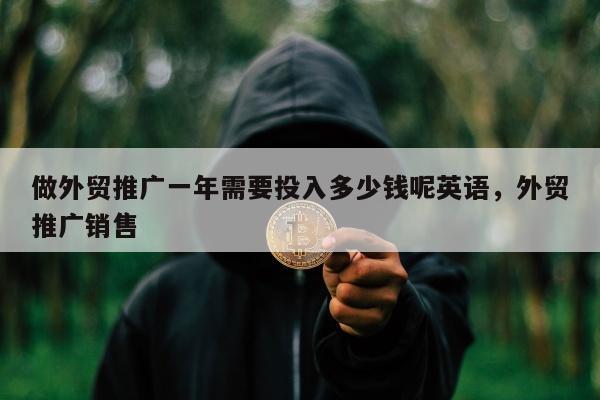 做外贸推广一年需要投入多少钱呢英语	，外贸推广销售